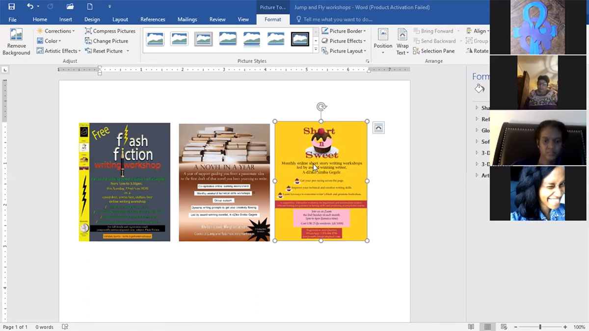 Catapult Flash Fiction Writing Workshop